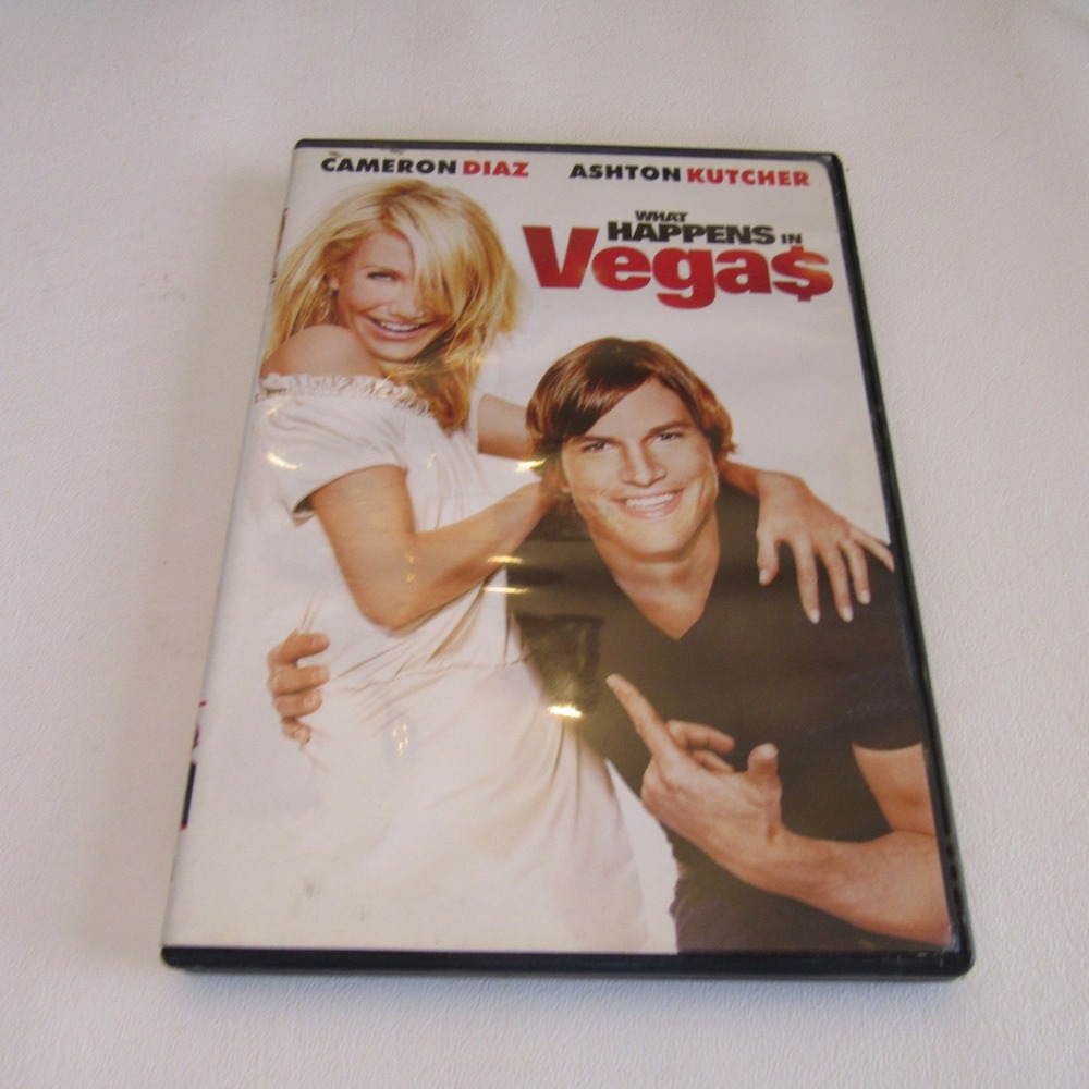 What Happens in Vegas‎ DVD 2008 Cameron Diaz Ashton Kutcher RomCom PG-13 Movie